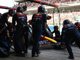 Max Verstappen, pit stop